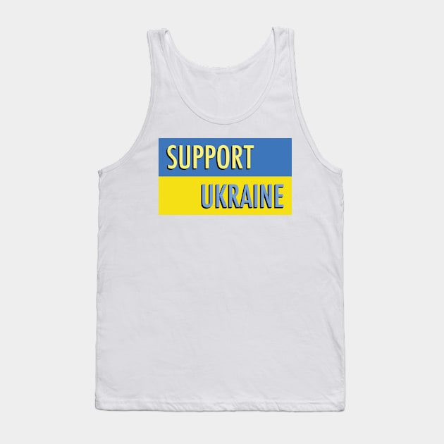 Support Ukraine Tank Top by sparkling-in-silence